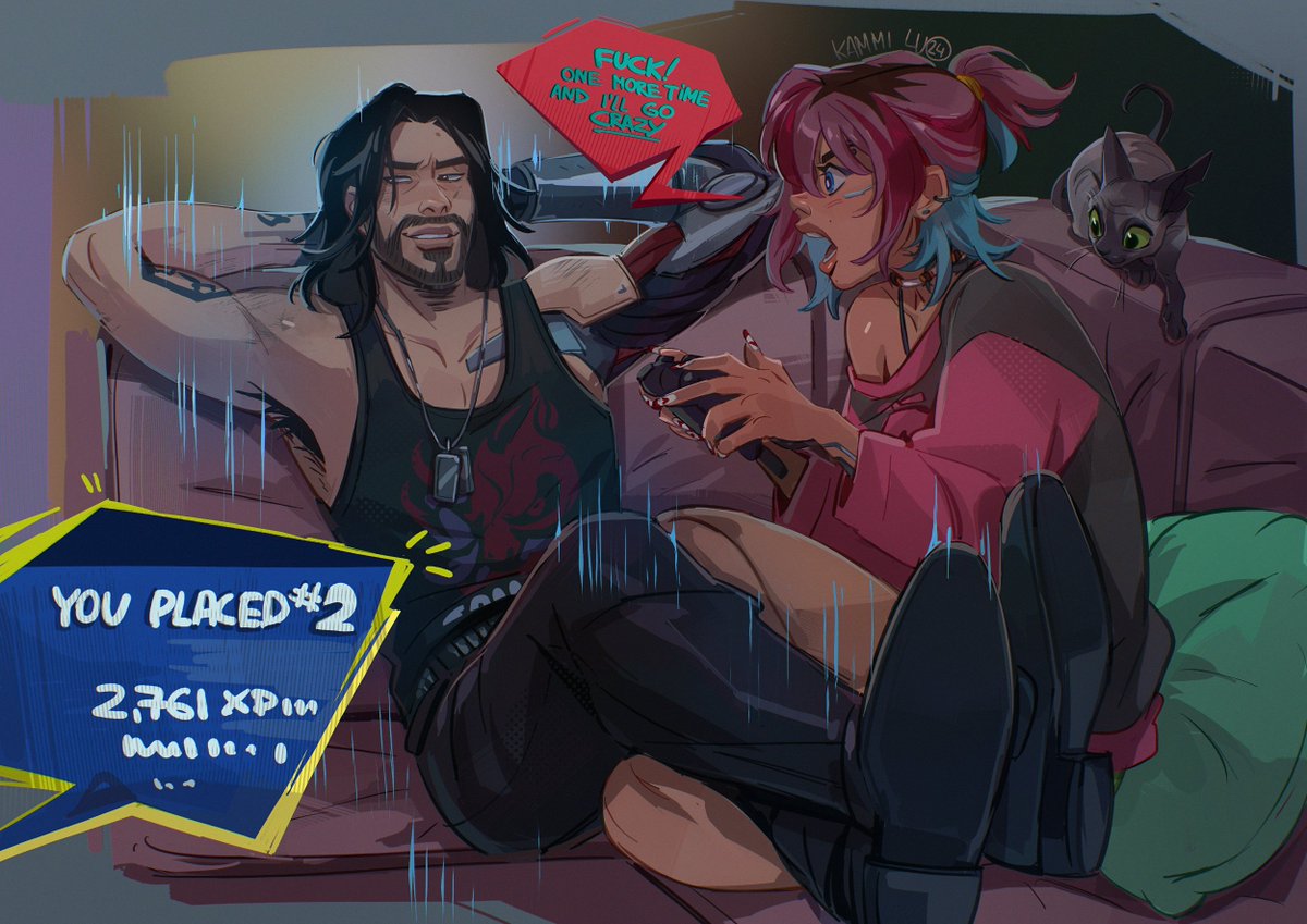 #Cyberpunk2077 #Fortnite 
in connection with the recent collaboration with fortnite 🥲