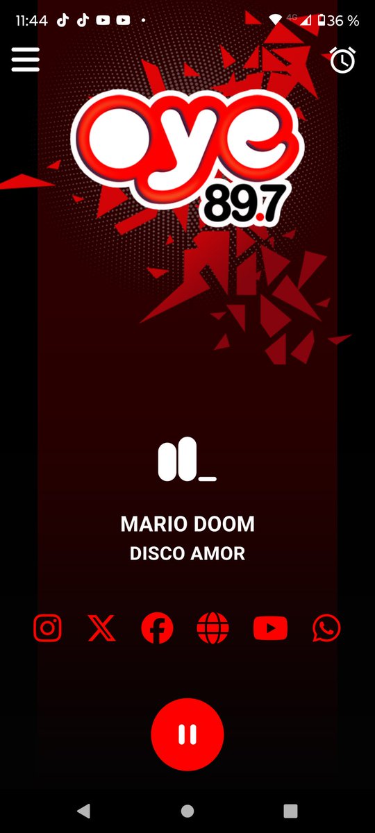 ExaRebeldes's tweet photo. Escuchando #MarioDoom #DiscoAmor en @Oye897 @emiliocatalan_ #RompeConTodo @rebeldesCLUB897 https://t.co/uSk0U9D7ct
