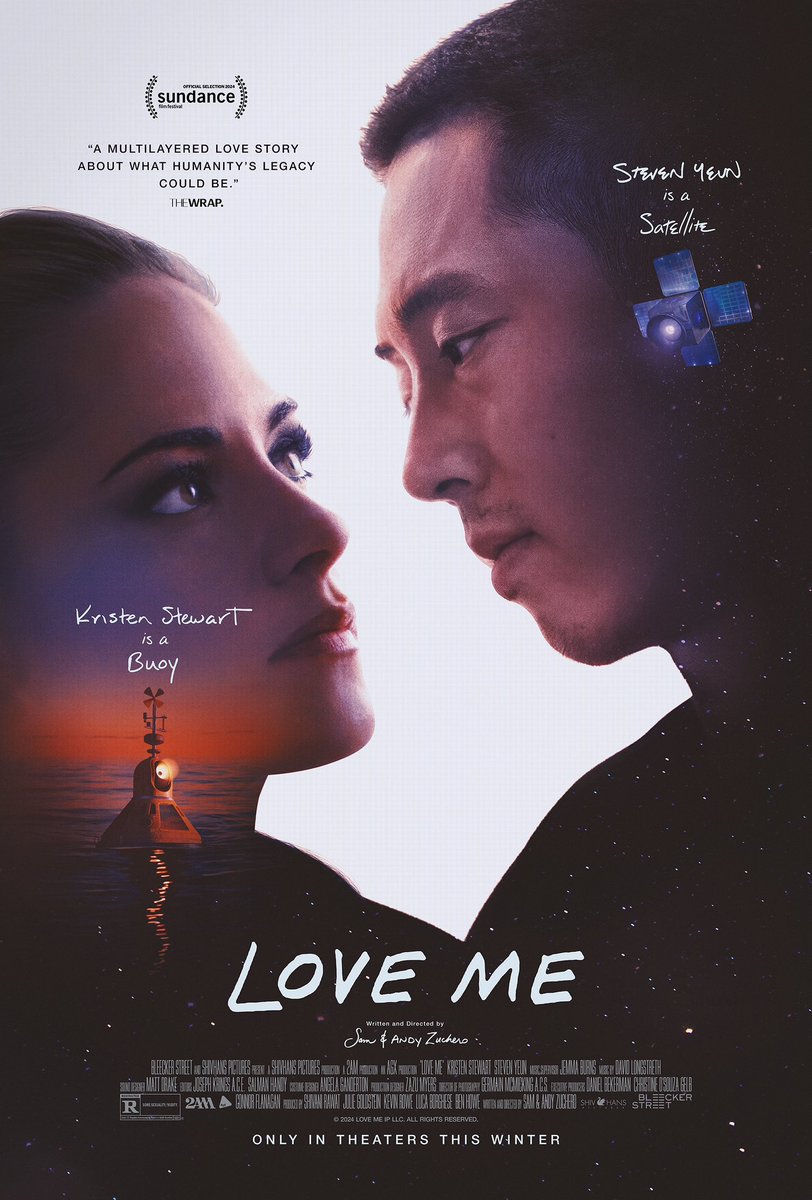 PosterUpdate's tweet image. O primeiro pôster de 'Love Me', estrelado por Kristen Stewart e Steven Yeun, foi lançado.

#LoveMe #KristenStewart
