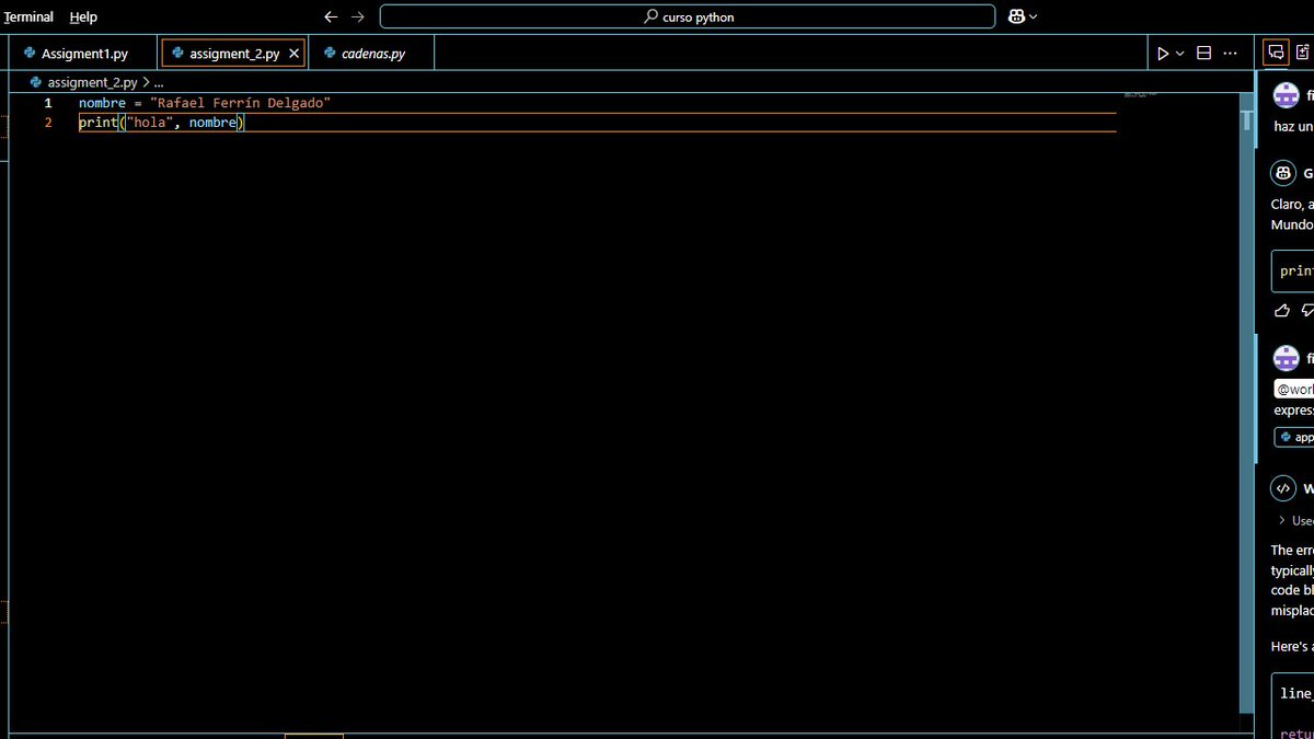 FerrinDelgado's tweet image. #cursoPython #josecodetech