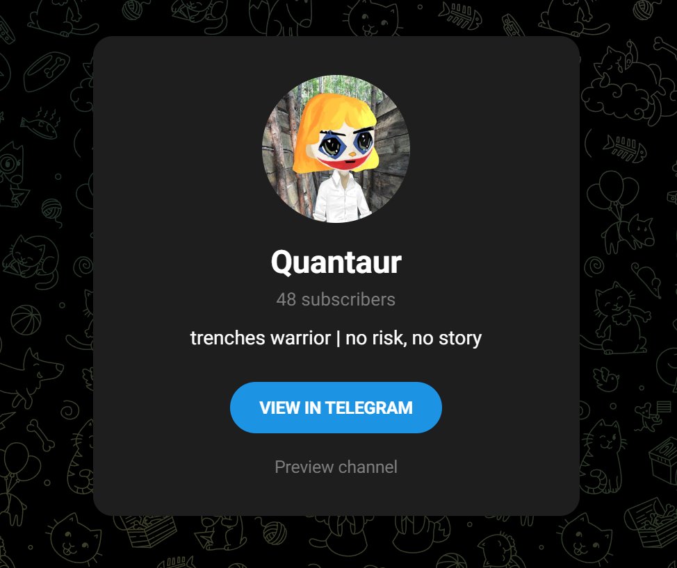 Before we start

This content = time + effort

If you appreciate it ➜ like, repost, and follow ☝️

Don’t miss more alpha — join my TG: t.me/quantaur