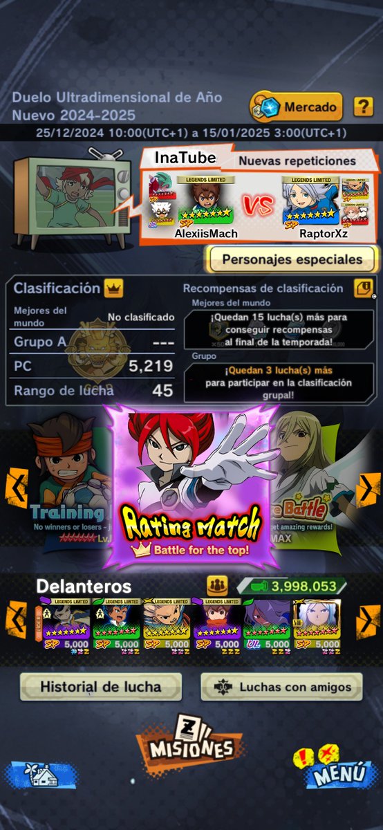 Inazuma_Raptor's tweet photo. - INAZUMA ELEVEN LEGENDS - 

La nueva colaboración de INAZUM ELEVEN con DRAGON BALL ya está AQUÍ 

JXz https://t.co/3342KdB7cn