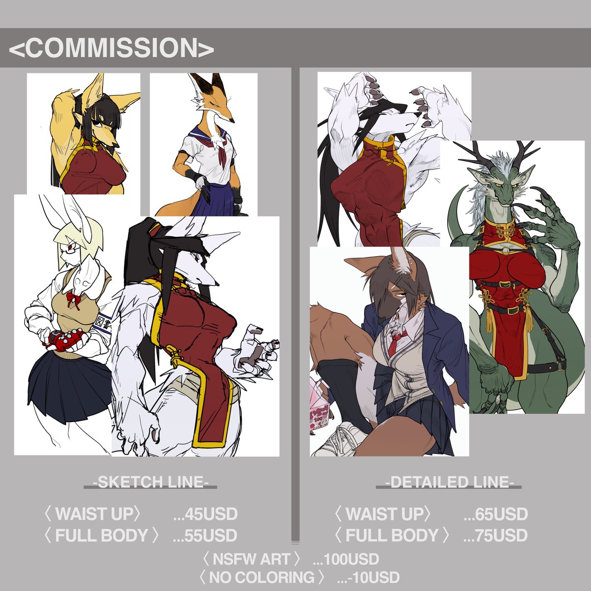 quququl_'s tweet image. COMMISSION OPEN
For detailed consultation, please contact DM.