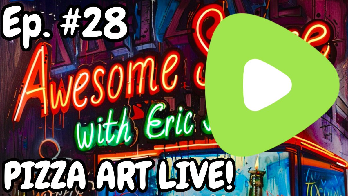Eric John | Pizza Artist (@ericjohnart) on Twitter photo TONIGHT on this week’s episode of Awesome Sauce, I make a very special <a href="/rumblevideo/">Rumble 🏴☠️</a> emote pizza!
Join us for the last show of 2024 at a special EARLY start time of 6:30pm EST
LINK IN REPLIES ⬇️ TONIGHT on this week’s episode of Awesome Sauce, I make a very special <a href="/rumblevideo/">Rumble 🏴☠️</a> emote pizza!
Join us for the last show of 2024 at a special EARLY start time of 6:30pm EST
LINK IN REPLIES ⬇️