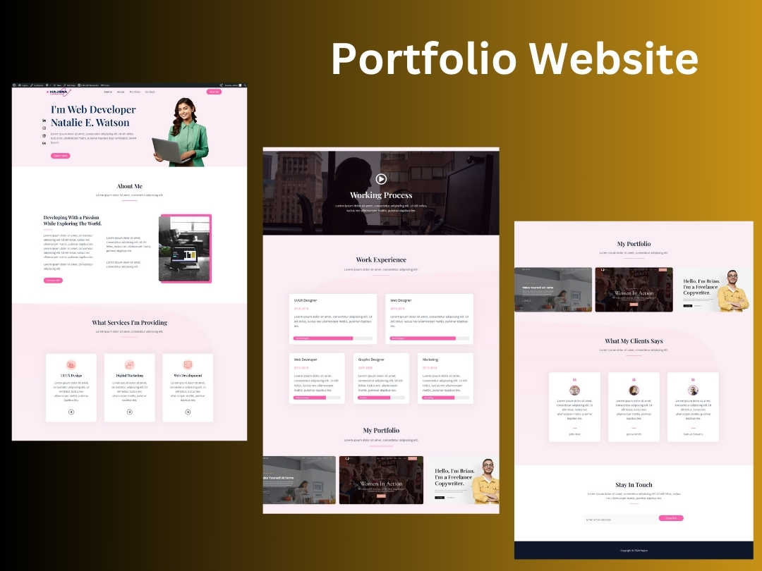 hbwebadept's tweet photo. 👉✍Hello Everyone, This is Portfolio Website just for practice Purposes.

#hbwebadept #hajerabegum #Hajera #portfoliowebsite #personalwebsite #agencywebsite #ecommercewebsite #blogwebsite #figmatoWordpress #LMSWebsite #restaurantwebsite https://t.co/O3wp5hWwe1