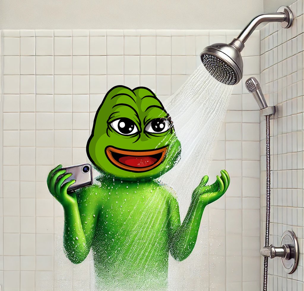 pepecoins's tweet image. Minigames so addictive you&apos;ll play anywhere 📱🚿