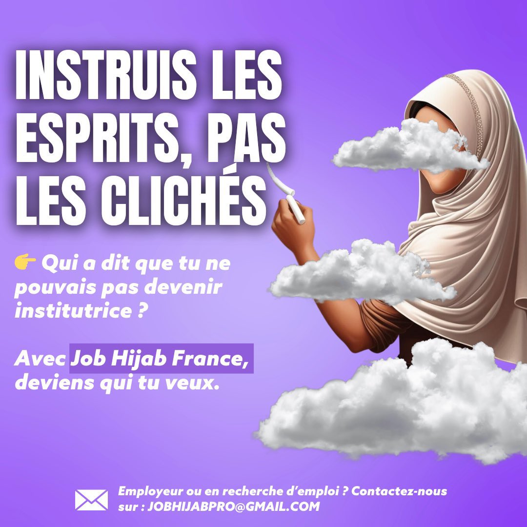 jobhijabfr's tweet photo. Une sœur m’a créer cette campagne n’est-elle pas incroyable franchement Allahuma Barik 💕 https://t.co/fyOzdL2C5V