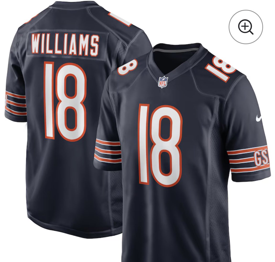 KeiotaQ's tweet photo. 🚨CALEB WILLIAMS JERSEY GIVEAWAY🚨

In honor of my YouTube channel reaching its 4 Year Anniversary, I’m giving away this Caleb Williams jersey! 
 
To enter: 

-Follow @KeiotaQ

-Like/RT Post 

-Subscribe To My YT Channel ➡️ https://t.co/7dzCygPCJX

-Comment 🐻⬇️

#DaBears #bears 

Winner announced Monday 1/1