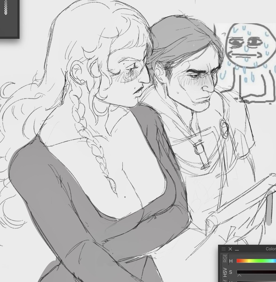 veneratedrot's tweet image. I'd tweak out as well if my boss was a 7ft tall amazon idk