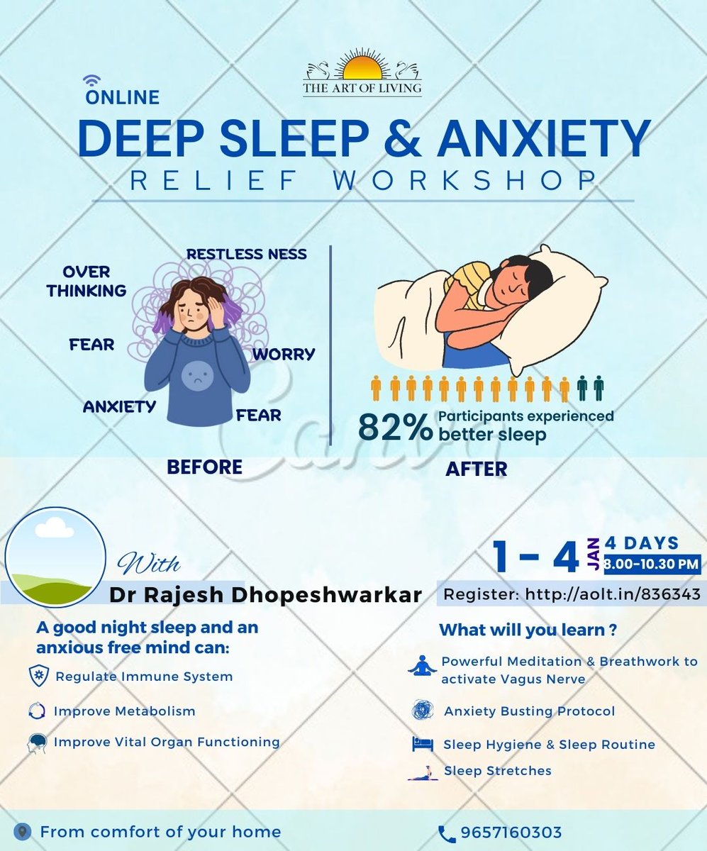 radpune's tweet photo. Sleep is the most taken for granted wealth that we have
Are we Sleeping enough
Are we sleeping good enough
Know more about Sleep
Learn some mazing techniques.
Remember Good Sleep is important.
Register Now. Limited Seats
https://t.co/98HBTFvZH0 https://t.co/scIFj2A9mb