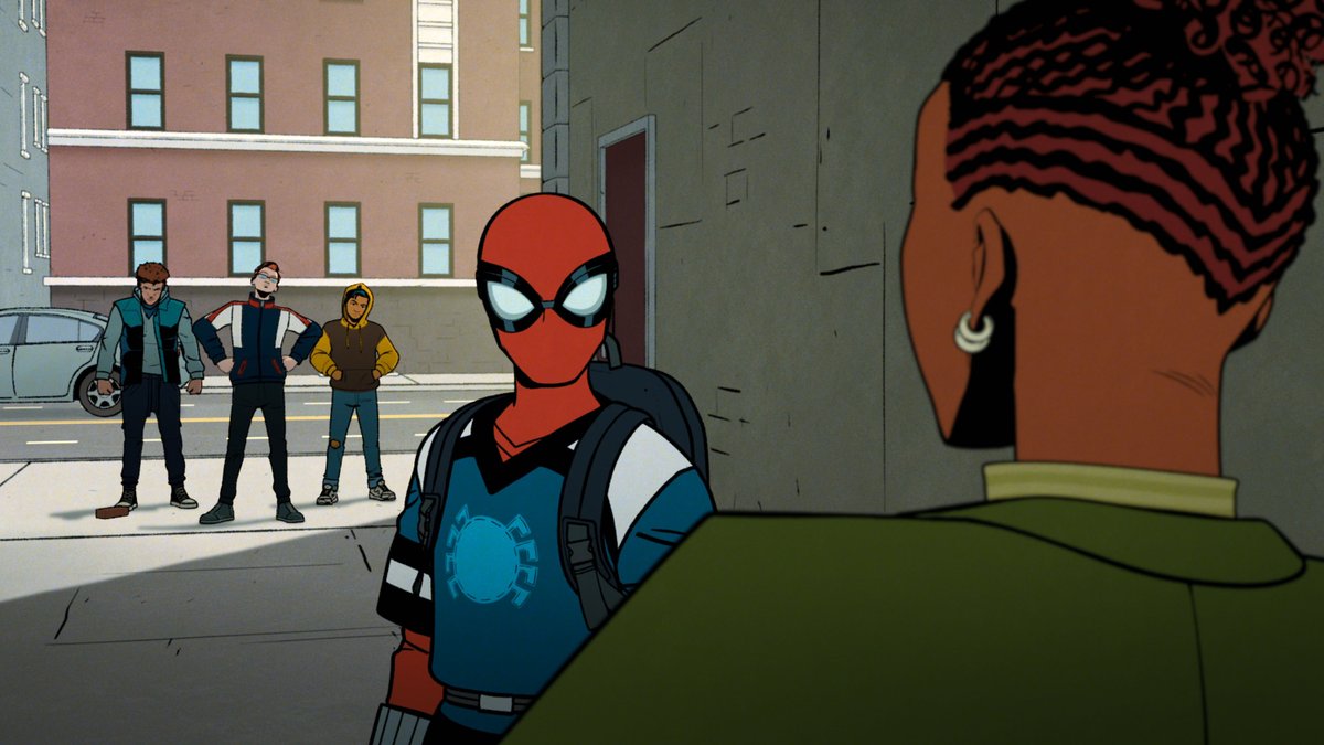 New stills from the upcoming series, #YourFriendlyNeighborhoodSpiderMan