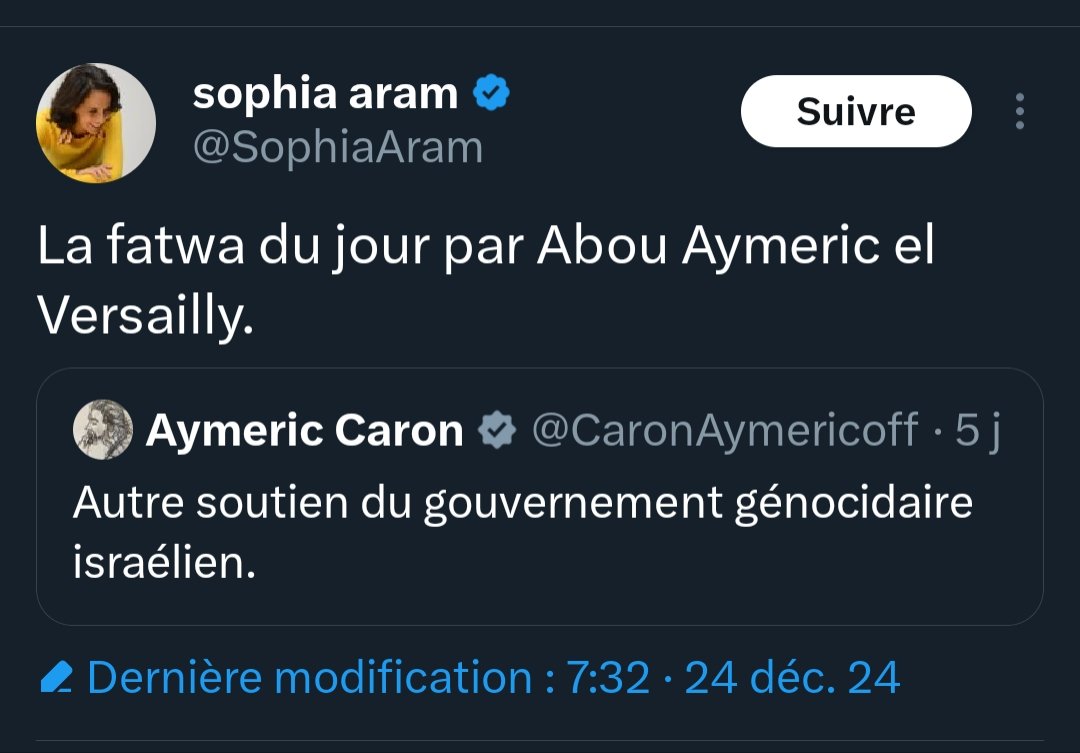 r_chekkat's tweet photo. Une "fatwa" est un avis juridique. Ce n'est en rien un contrat mis sur la tête de quelqu'un.
Brandir ce terme à tort et à travers trahit une méconnaissance de l'islam, mais surtout une volonté de surfer sur l'imaginaire islamophobe via mot arabe qui serait associé à la violence. https://t.co/LaEUfGQTCi