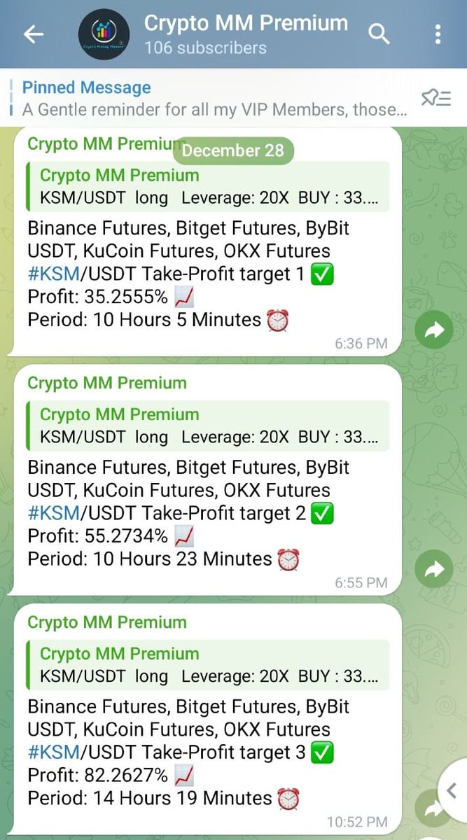 TheRightCrypto2's tweet image. Just Look at yesterday&apos;s Massive Profits of 80%🤑of Profits in a Single call only in our VIP Membership👑 

We&apos;re making everyday nice profits in our VIP Membership 

Come over &amp;amp; make your 2025 Big one with us for💥
Joining link telegram.me/Cryptomoneymak…  #Bitcoin  #Cryptotrading