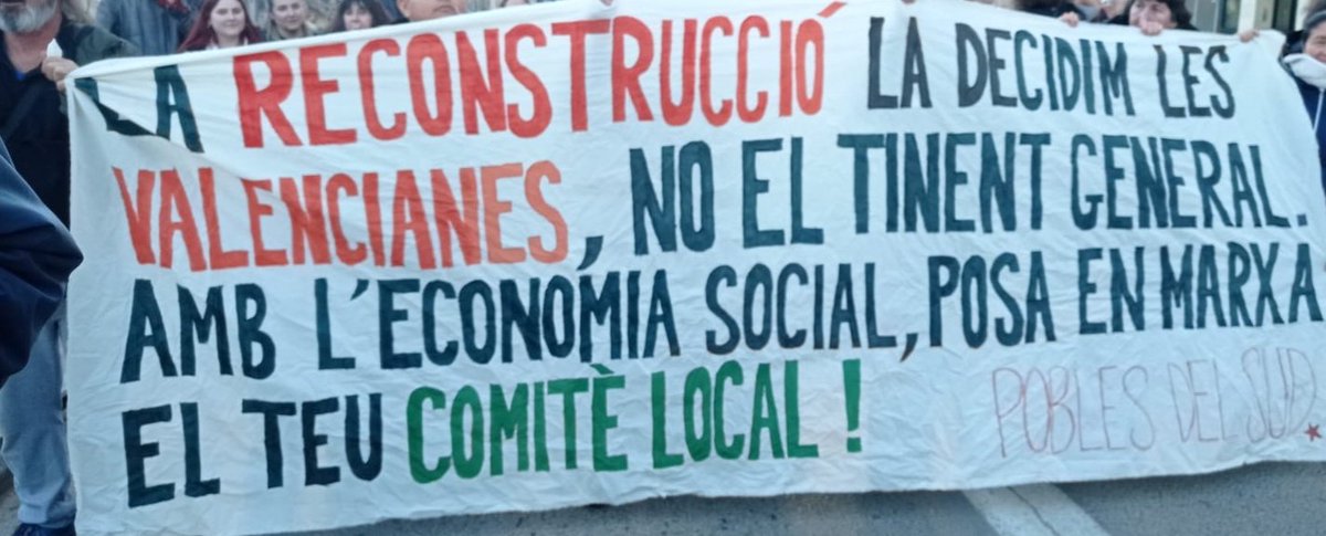 La reconstrucció la decidim les valencianes!