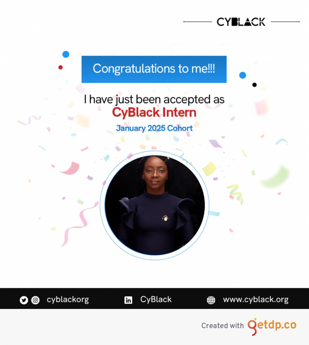 ti_bori's tweet photo. Thank you so much @Cyblackorg for this huge opportunity 😊
I am grateful @ireteeh https://t.co/5blGo6ujpm