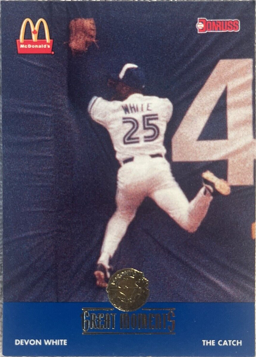 coopincanada's tweet photo. Happy 62nd Birthday to Devon White!

How good was he as a Jay?

– 5 seasons

– 5 Gold Gloves

– 6.3 WAR in 1991 (led team)

– 6.2 WAR in 1992 (2nd on team)

– 6.2 WAR in 1993 (2nd on team)

– 3.9 dWAR in 1992 (led MLB), best single-season dWAR in Blue Jays’ history

– 2 WS rings https://t.co/SxuhuCoyGc