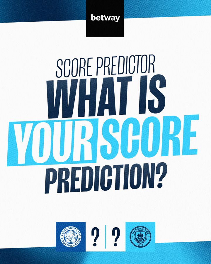 Correct scores only…….

5k for grab

Note: you must follow,like and retweet 

Your time starts now 🙌