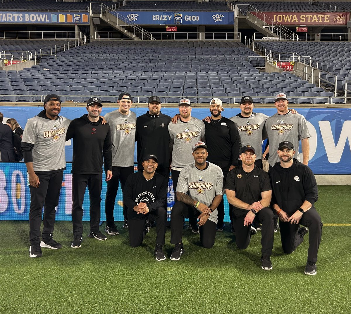 God don’t make mistakes BUT he do make Family! "Persistence without Exception". 🌪️ #IowaState #ElevenOfThemThangs