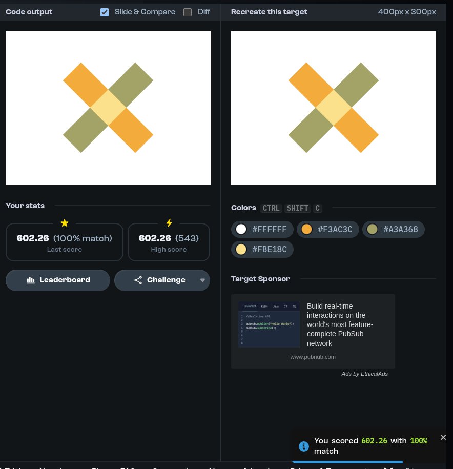 TheGDneo's tweet image. Just a quick little challenge @css_battle  cssbattle.dev/play/32 #CSSBattleChallenge
