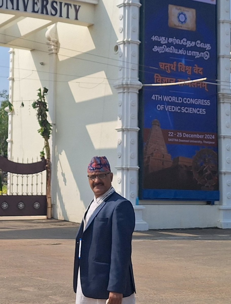 raratimilsina's tweet photo. 4th World congress of Vedic Sciences https://t.co/XrSaQs9ZmO