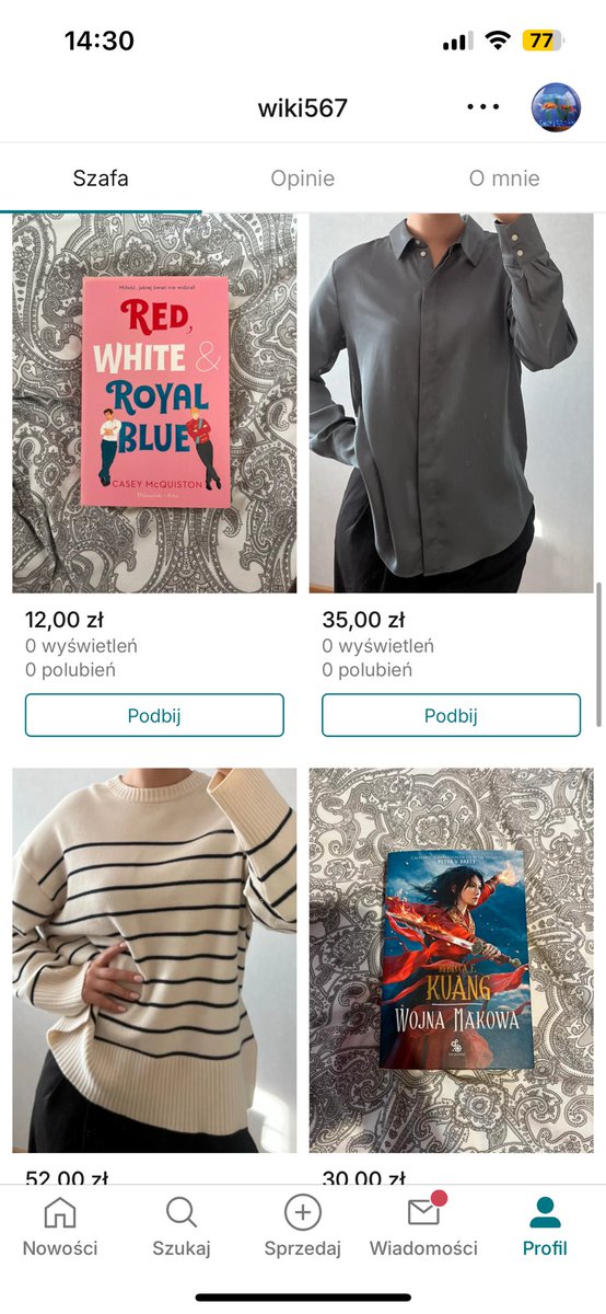 rosescov's tweet photo. hejj, chce sie pozbyc ksiazek w idealnym stanie ktore stoja na moich polkach.
zapraszam na moje vinted:

https://t.co/rFfLBRud9Q
#twitteroweksiążkary #TwitteroweKsiazkary #ksiazkowemole https://t.co/3yfGO2NYQs