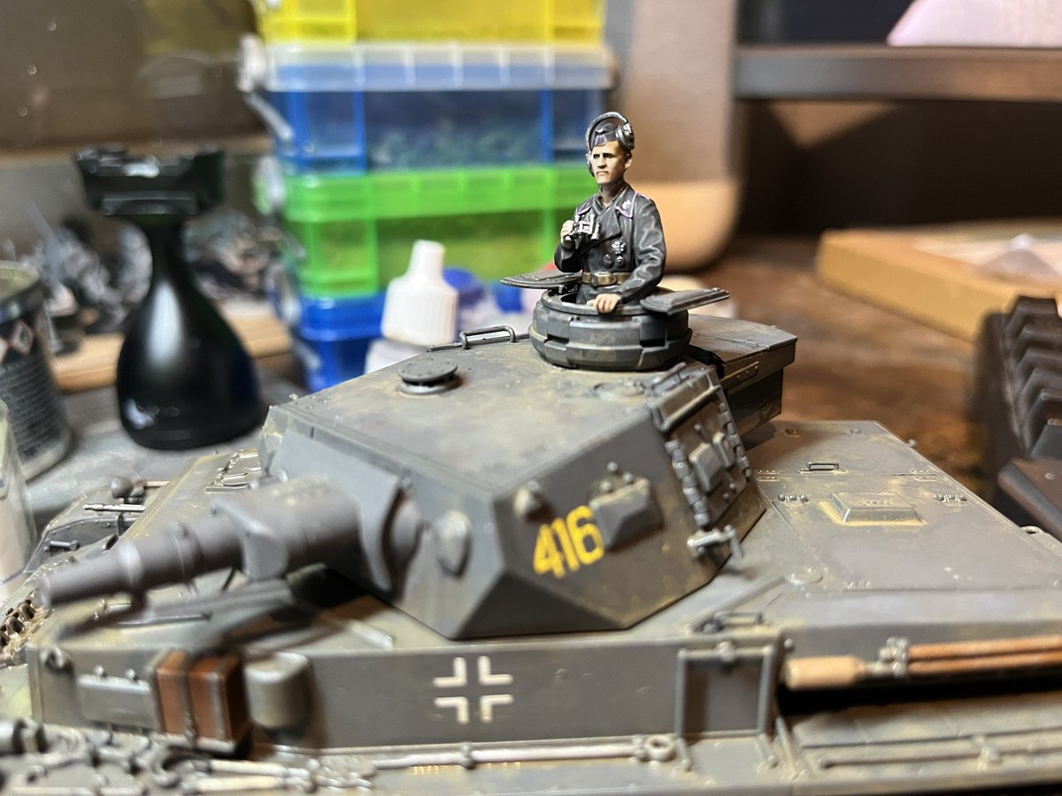 Am not sure I’ll get all the extras I had planned done, but most of the tank is finished! #FestiveTankChallenge2024