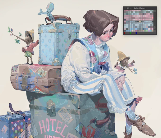 quiet year but I am grateful for the overwhelming support my art has received 