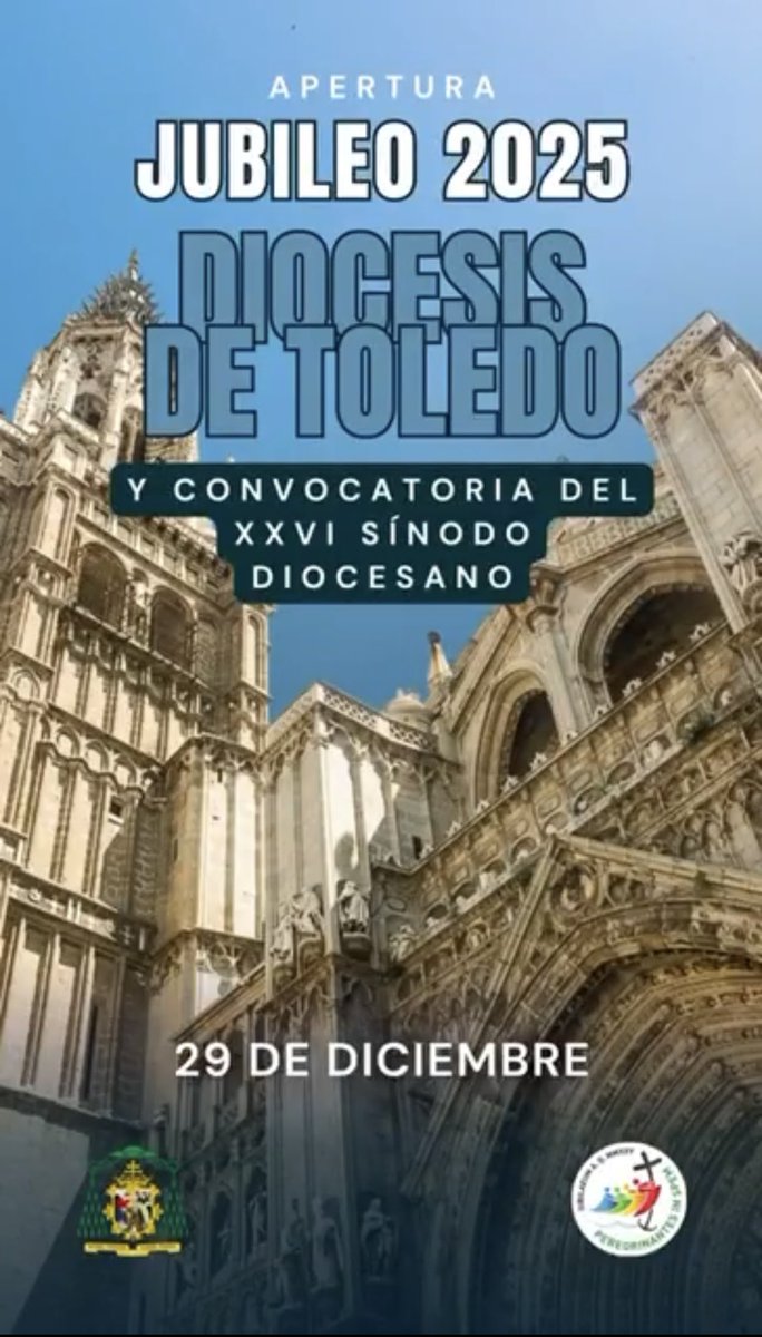 Peregrinos de esperanza <a href="/Jubileo2025/">Jubileo 2025 España</a> <a href="/architoledo/">Archidiócesis de Toledo</a> <a href="/AcgToledo/">Acción Católica General de Toledo</a> <a href="/postoladoseglar/">Deleg. Apost. Seglar</a> <a href="/Obispofcerro/">✙ Francisco Cerro Chaves</a>