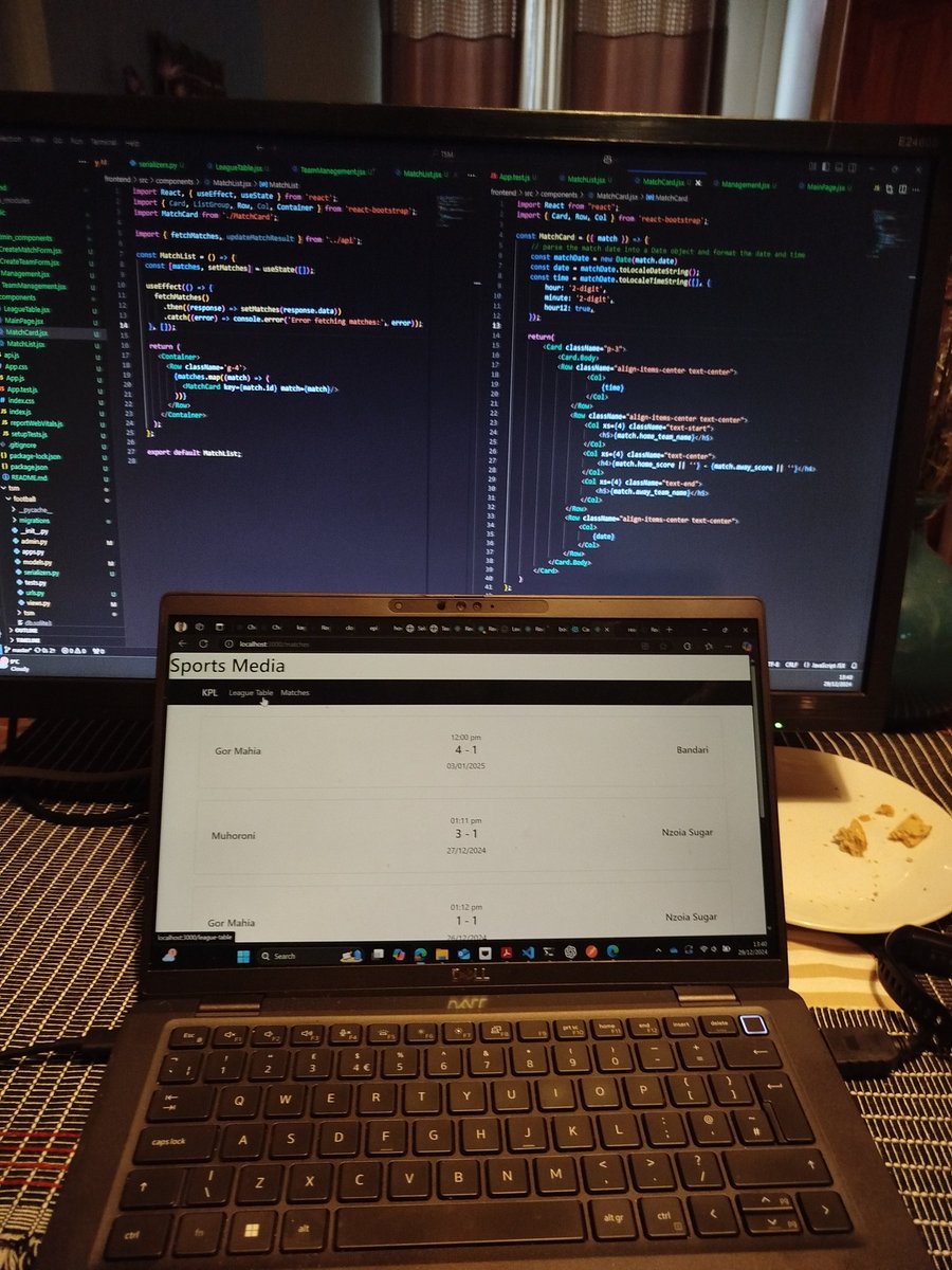 Working on the site imekuwa a weekend hobby. A sports media of the fans by the fans, kind of like open source media yenye volunteer's work to push our game forward. #footballKE