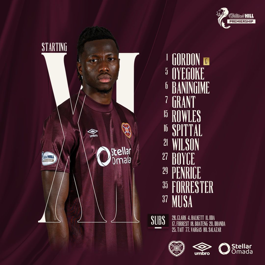 Heart of Midlothian FC tweet media