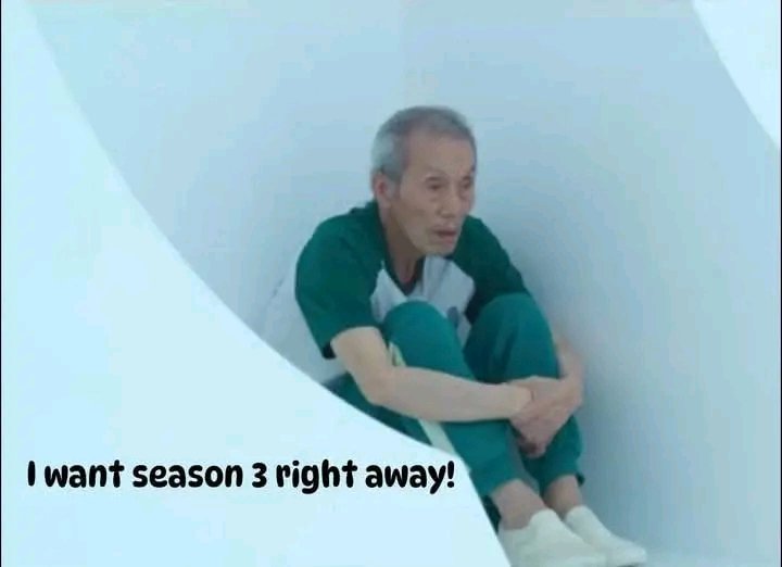 Its_3oody's tweet photo. Me after watching squid game season 2: https://t.co/3EBf4DzHSG