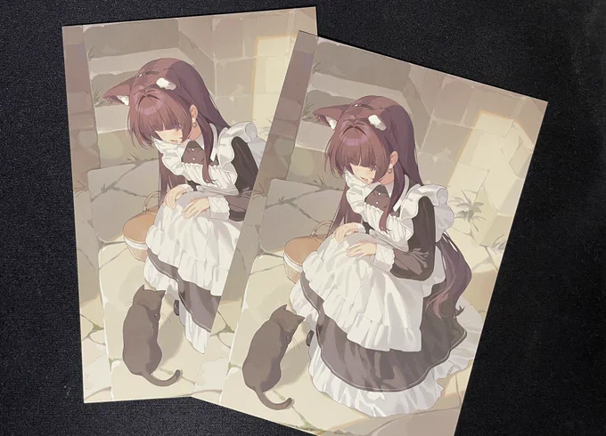 会場限定ポストカードできました!明日よろしくお願いします!! 