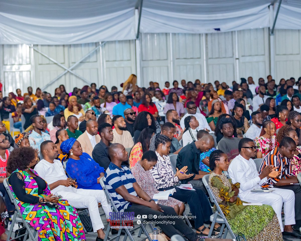 dominioncitylag's tweet photo. Highlights from today’s service.
#DominionCity #DCLagosHq #SoaringToTheNextLevel #PrayerandPropheticService #SundayService https://t.co/NHyAkto2JU