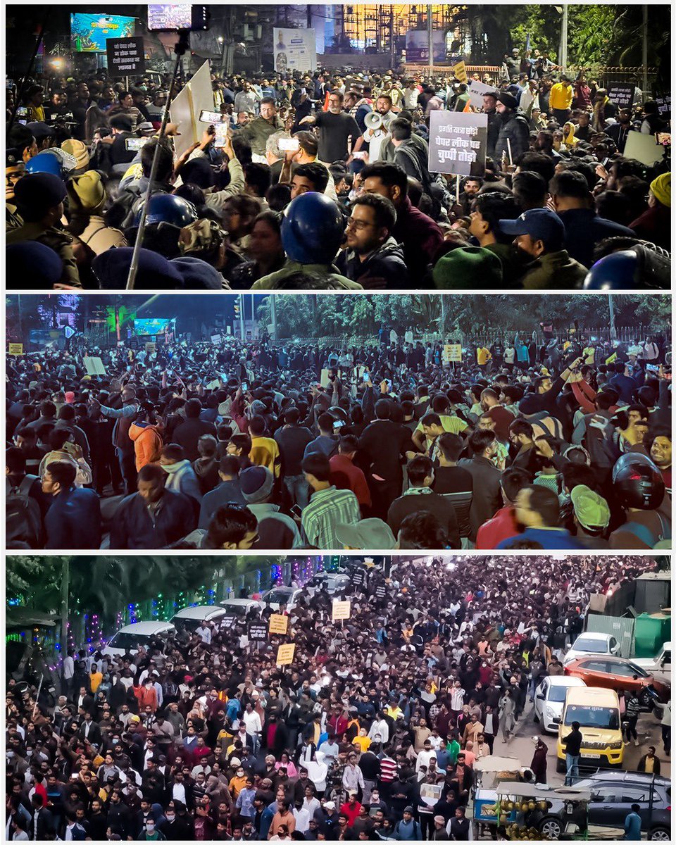 सोई हुई सरकार को उठाने के लिए आवाज सड़क से ही उठानी पड़ती है!

#BPSCReExamForAll