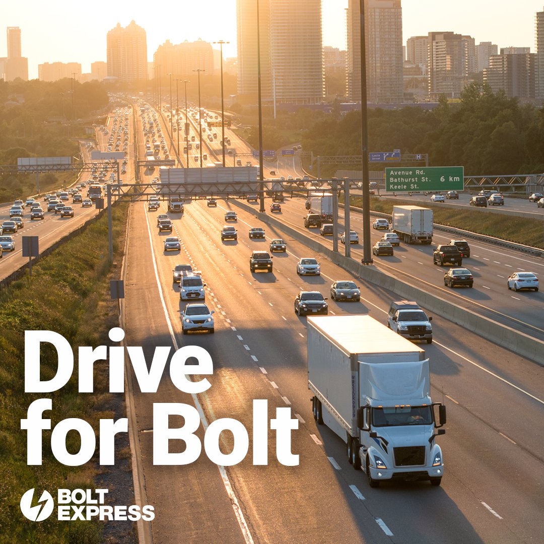 Our focus on drivers is without parallel. Join an award-winning team that is always committed to your success and well-being. 

Apply today → intelliapp.driverapponline.com/m/boltnd