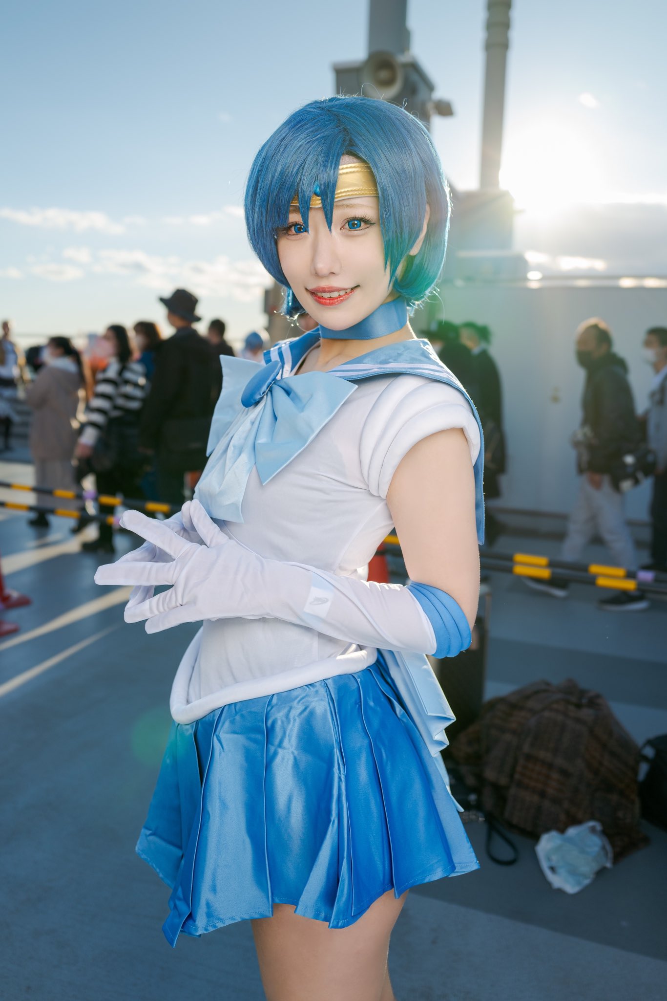 美少女戦士セーラームーン コスプレ マーキュリー 望月うかる🦖⭐️ on X: 