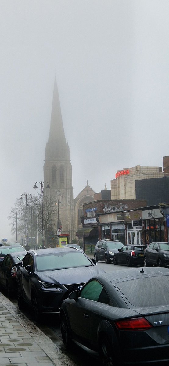 Very foggy day again in #muswellhill
