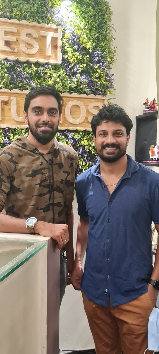 Anil_CJ's tweet photo. Fun Recording Singer Dhanunjay for my composition and its for Tollywood Movie Gardhana at Everest Studios Hyderabad. https://t.co/JZ7nUBJEaZ