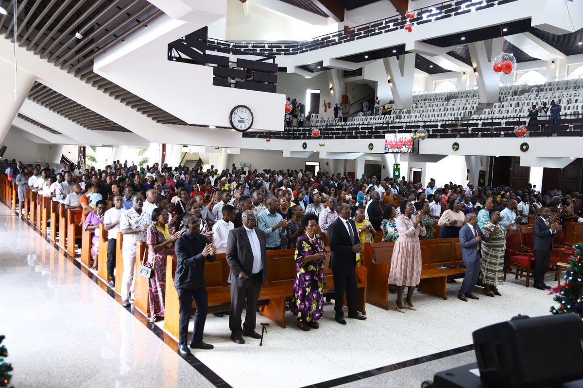 allsaintskla's tweet photo. We had a wonderful service of thanksgiving and bidding farewell to Bishop Hannington Mutebi &amp; Mrs. Merab Gaamuwa who reached the retirement age of service in Church of Uganda. They served as Assistant Bishop and Diocesan Treasurer of the @diocese_kampala respectively. https://t.co/AJ6IAuWLEc
