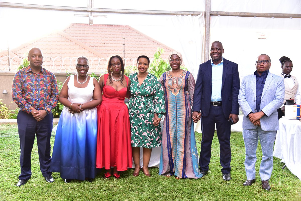 Col Edith Nakalema (@edthnaka) on Twitter photo Glad to have joined the celebration of my daughter Zoe Mbasaโs Masterโs degree graduation yesterday.
Congratulations to her proud parents, my brother <a href="/PKahiigi/">Peter Kahiigi</a> & Dr Evelyn, who supported her journey every step of the way.
Zoe, is a testament to what young Ugandans can achieve Glad to have joined the celebration of my daughter Zoe Mbasaโs Masterโs degree graduation yesterday.
Congratulations to her proud parents, my brother <a href="/PKahiigi/">Peter Kahiigi</a> & Dr Evelyn, who supported her journey every step of the way.
Zoe, is a testament to what young Ugandans can achieve