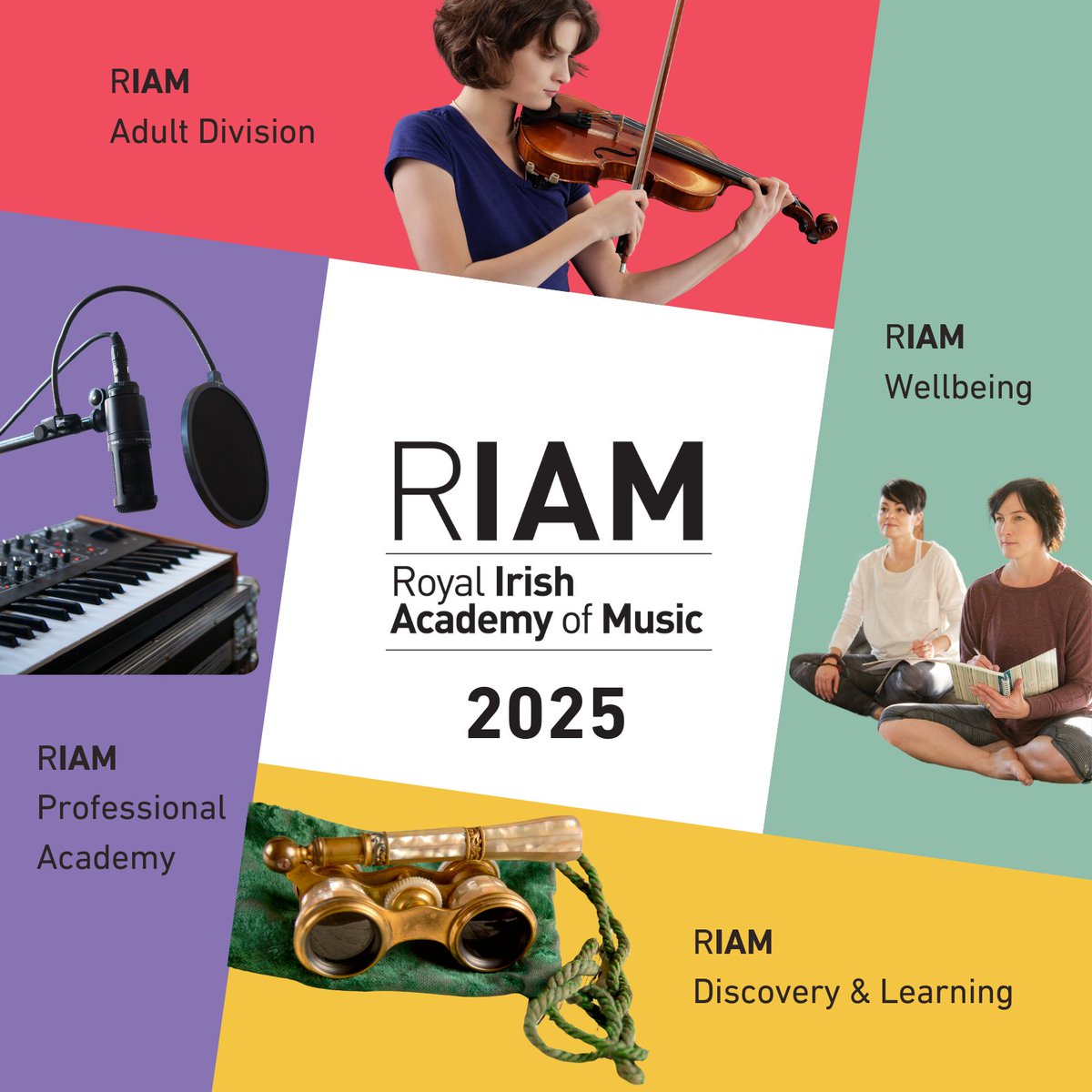 RIAMDublin (@riamdublin) on Twitter photo Are you getting ready for the New Year?
Choose from a variety of new and established courses and classes at the Royal Irish Academy of Music, offering exciting opportunities for everyone looking to get or stay in touch with music.
Information/Booking: riam.ie/adultdivision Are you getting ready for the New Year?
Choose from a variety of new and established courses and classes at the Royal Irish Academy of Music, offering exciting opportunities for everyone looking to get or stay in touch with music.
Information/Booking: riam.ie/adultdivision