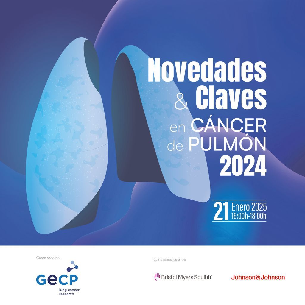 ⭕️Reserva el 21 de enero para el evento  de Novedades y Claves en Cáncer de Pulmón 🫁. Un balance integral sobre los estudios sobre la enfermedad llevados a cabo este año por el <a href="/gecp_org/">Grupo Español de Cáncer de Pulmón</a>. 👉🏻Regístrate: buff.ly/41CxPgU