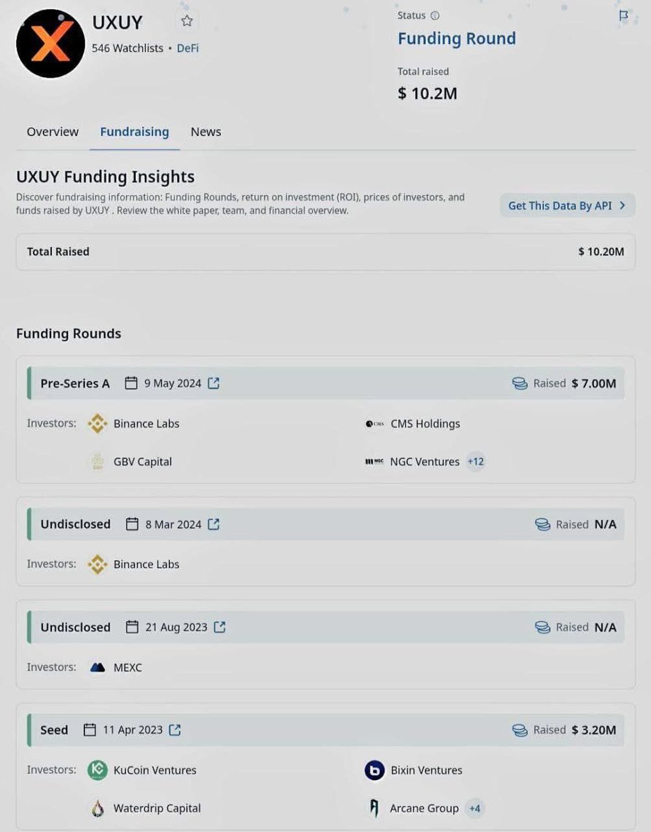 CryptoManikaa's tweet image. 🚀 Huge #UXUY Airdrop Backed by Binance, KuCoin, &amp;amp; MEXC! 🎉

💎 Earn FREE UXUY tokens in just 2 minutes a day!

Here’s why this airdrop is unmissable:
✅ Backed by Binance, KuCoin, and MEXC – Trusted giants in the crypto world!
✅ Quick &amp;amp; Easy – Only 2 minutes of daily check-ins