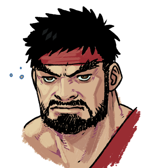 リュウ(ストリートファイター) 「ngl, I'm not feeling the heart of the ba」|Wallace Piresのイラスト