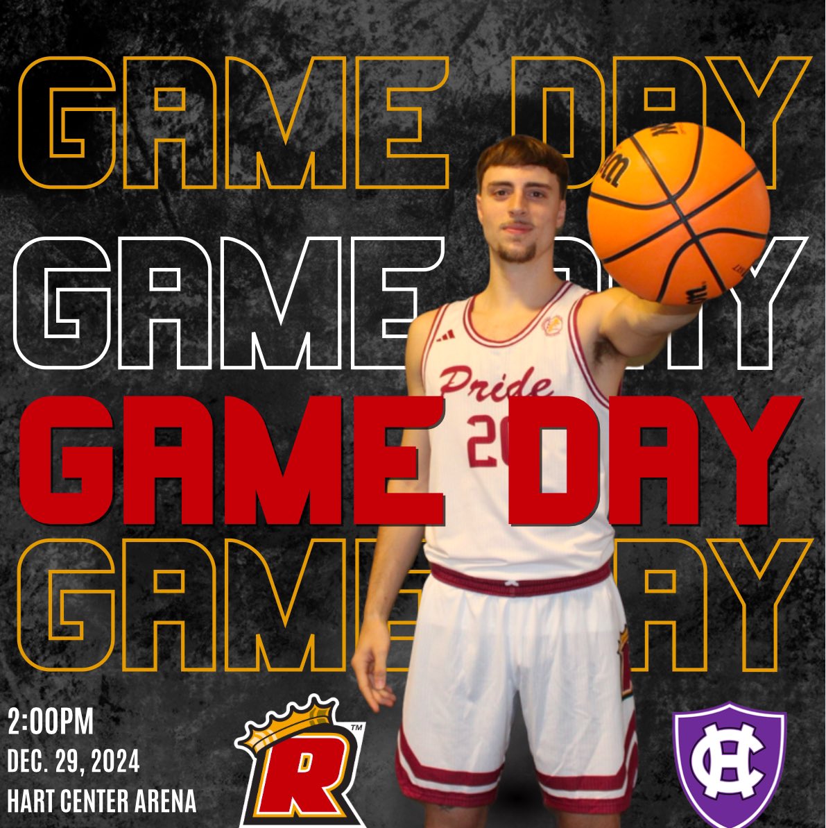 GoRegisPride (@goregispride) on Twitter photo ‼️GAME DAY‼️ <a href="/RegisPrideMBB/">Regis College Men’s Basketball</a> is back in action and will travel to face Holy Cross in today’s contest starting at 2pm #roarpride ‼️GAME DAY‼️ <a href="/RegisPrideMBB/">Regis College Men’s Basketball</a> is back in action and will travel to face Holy Cross in today’s contest starting at 2pm #roarpride