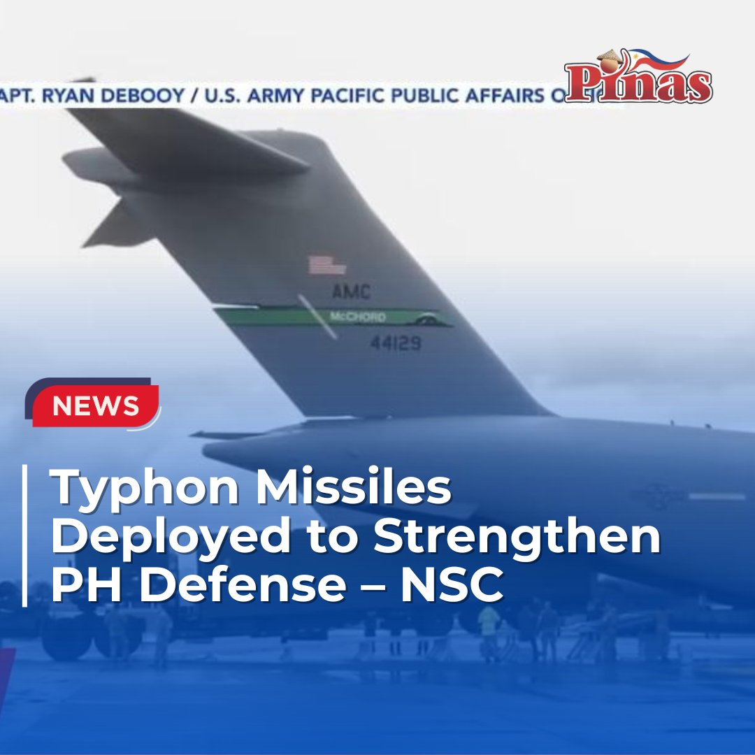 pinastimes's tweet image. The Philippines just deployed powerful Typhon missiles to protect its borders and keep peace in the region!

Read More : planetphilippinesuk.com/TyphonMissiles

#PhilippinesDefense #TyphonMissiles #SouthChinaSea #Philippines #China #PinasTimes #PinasNews #news #NewsUpdate #newsfeed