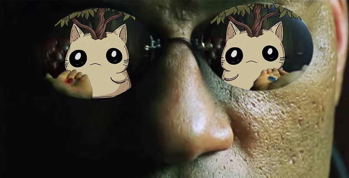 📰 DAILY ABSURDITY

Matrix: Remastered  replaces Keanu Reeves with a Tree in a Cat. Fans wonder if we took the catnip pill or the leaf pill… or if this is just a glitch in the Matrix.