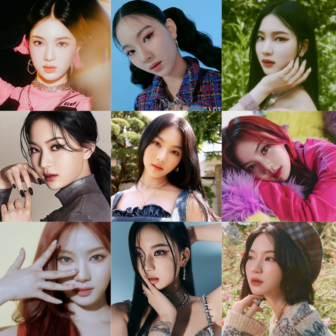 fleurswith's tweet image. stayc isa throughout the eras