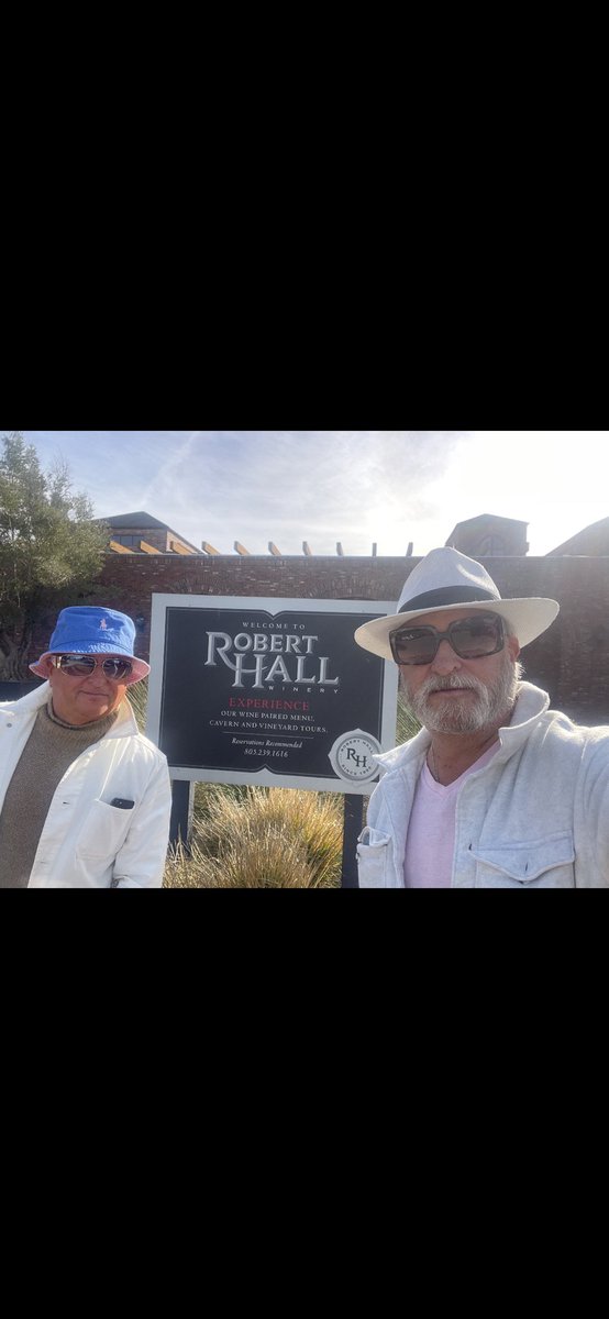 What a great day at the #roberthallwinery in Paso Robles
