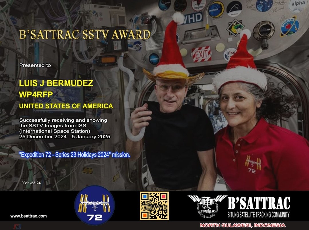 WP4RFP's tweet photo. Award SSTV https://t.co/xrBHspvcAo
